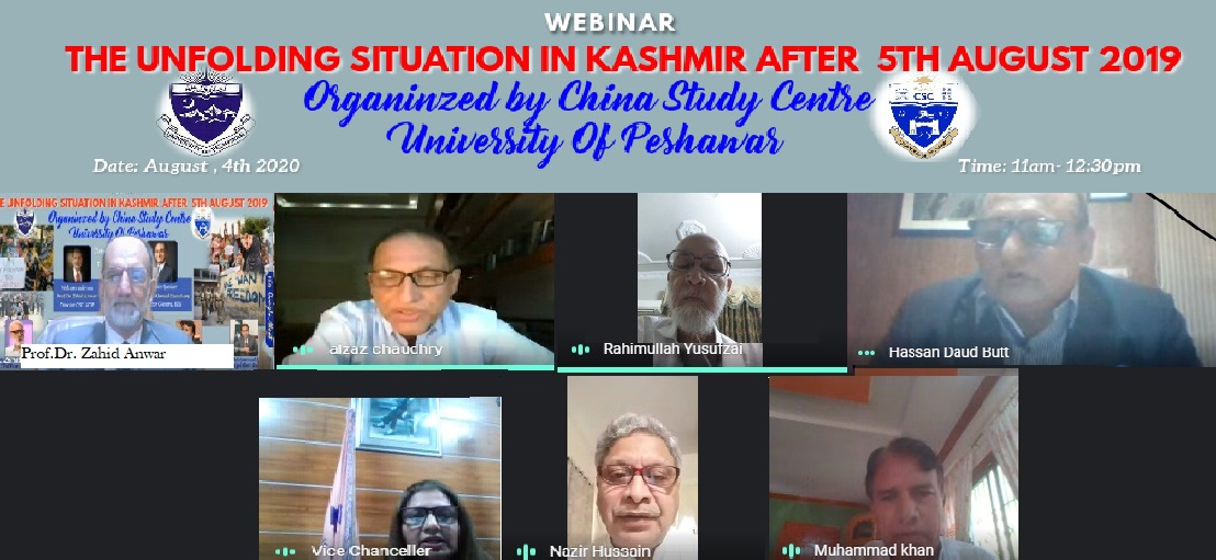 WEBINAR: THE UNFOLDING SITUATION IN KASHMIR AFTER 5TH AUGUST 2019