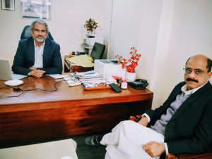 The General Secretary of Pakistan China Friendship Association, visited the China Study Centre, University of Peshawar